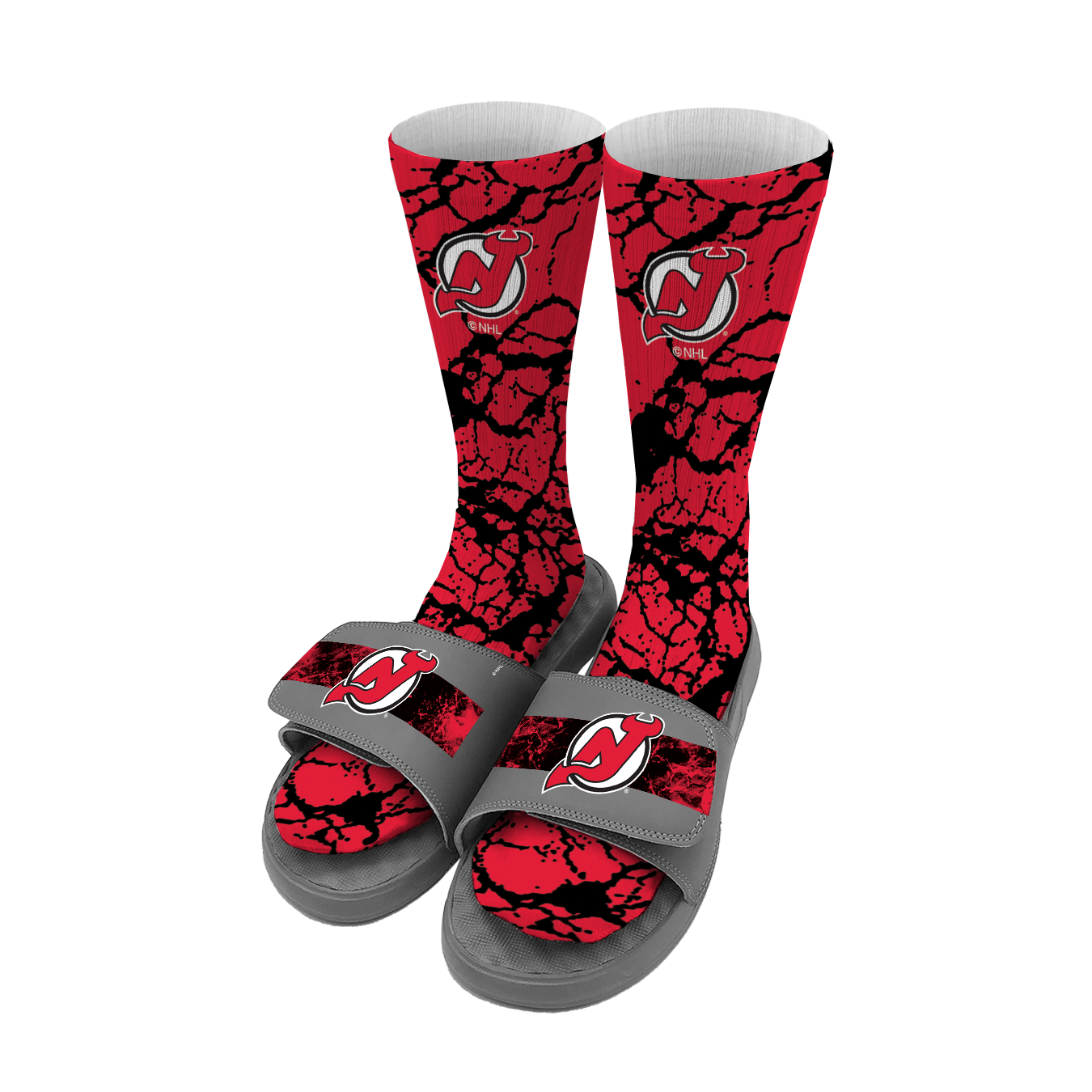 New Jersey Devils Distressed Sock Bundle