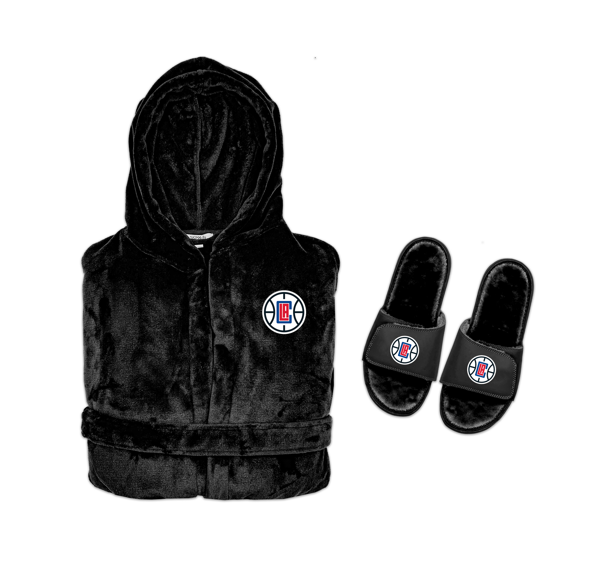LA Clippers Phantom Robe Slide Bundle