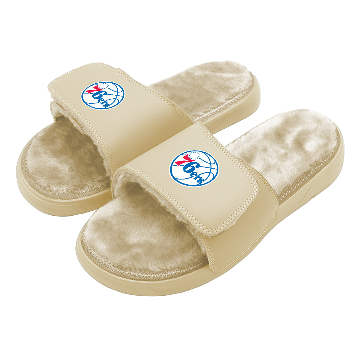 Philadelphia 76ers Dune Fur Slides