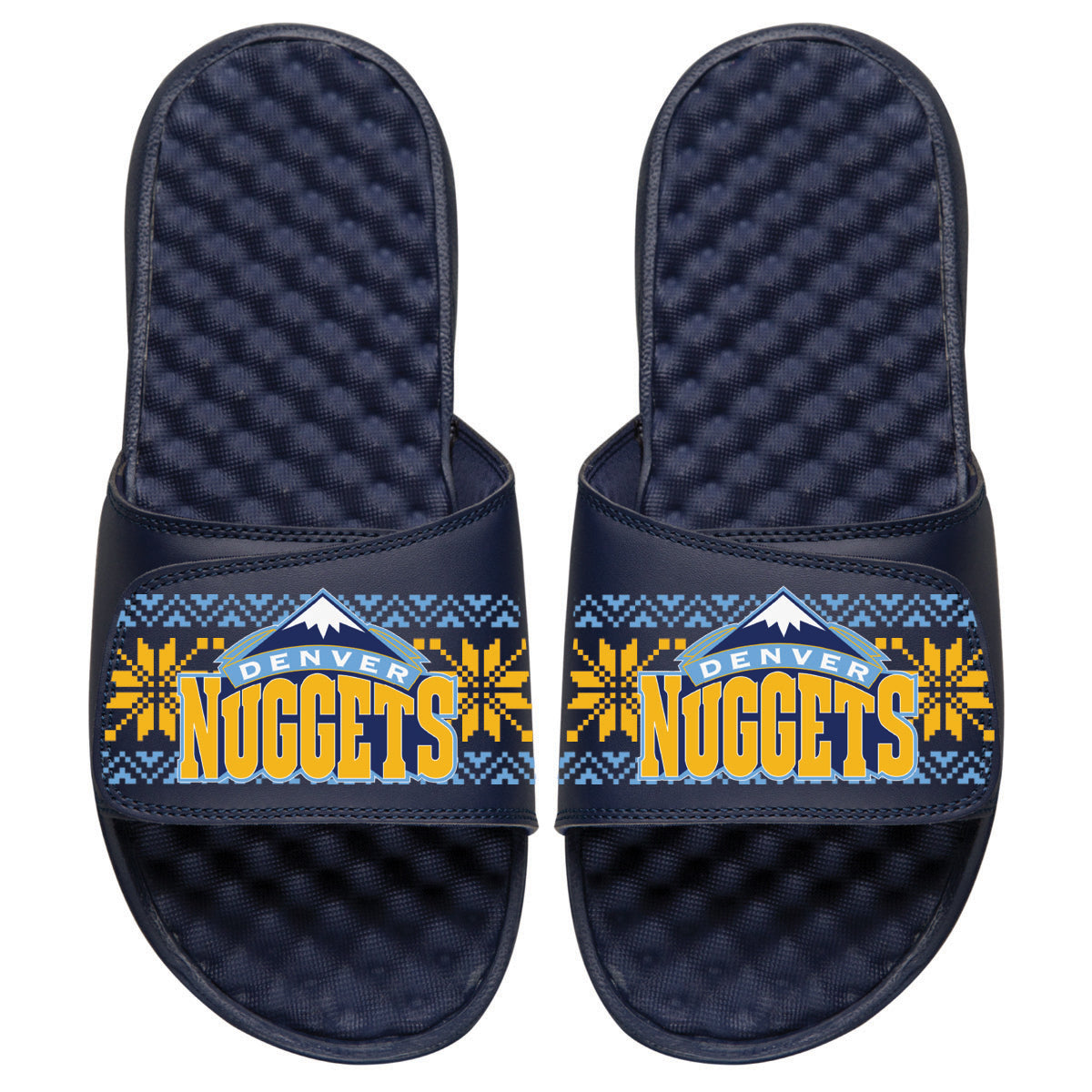 Denver Nuggets Ugly Sweater Slides