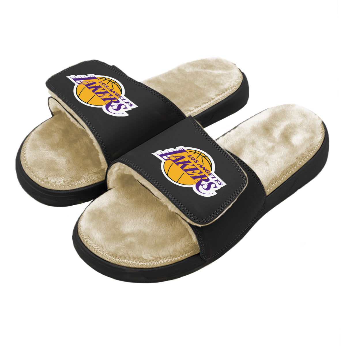 Los Angeles Lakers Primary Fur Slides