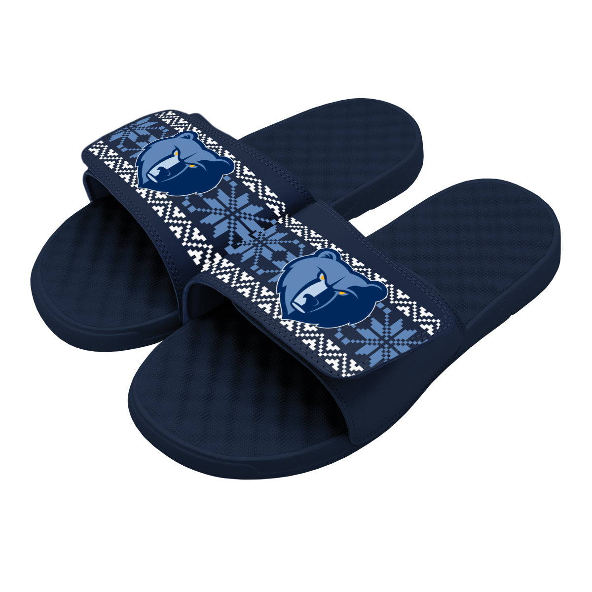Memphis Grizzlies Ugly Sweater Slides