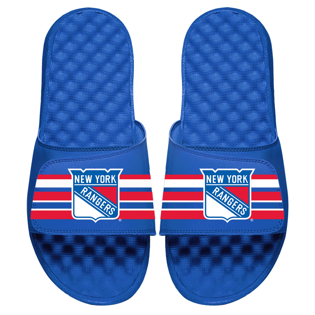 New York Rangers Stripes Slides