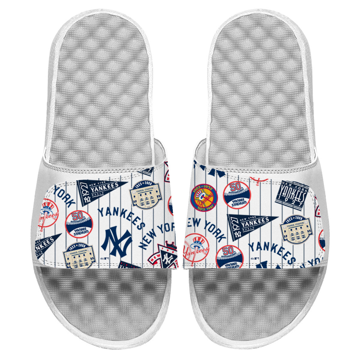 Yankees Cooperstown Loudmouth Slides