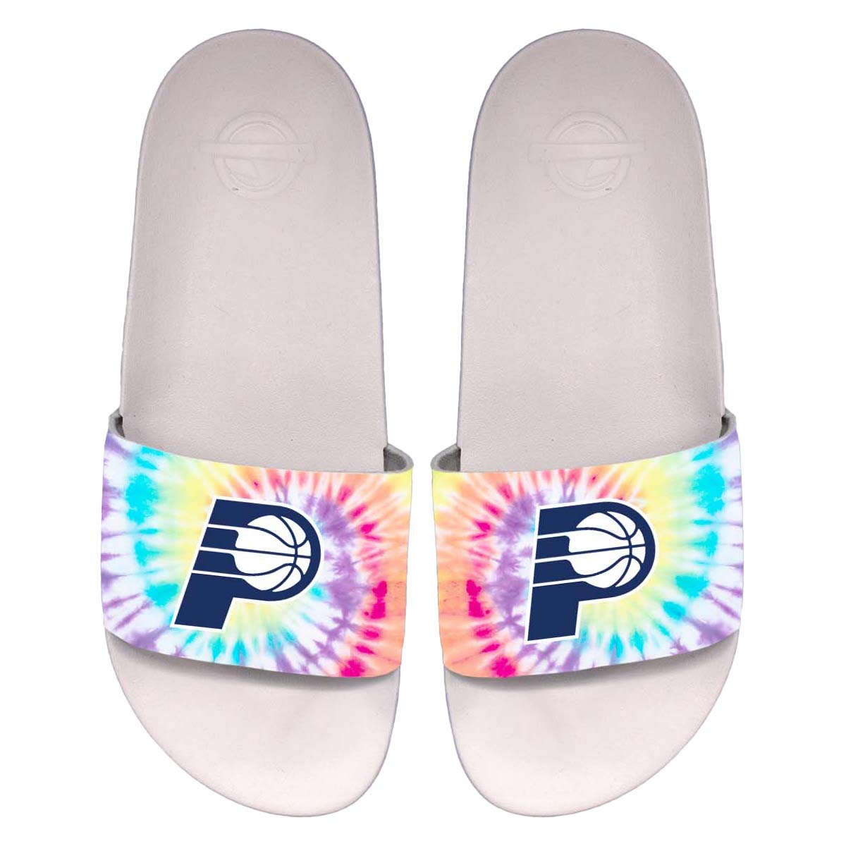 Pacers Tie Dye Motto Slides