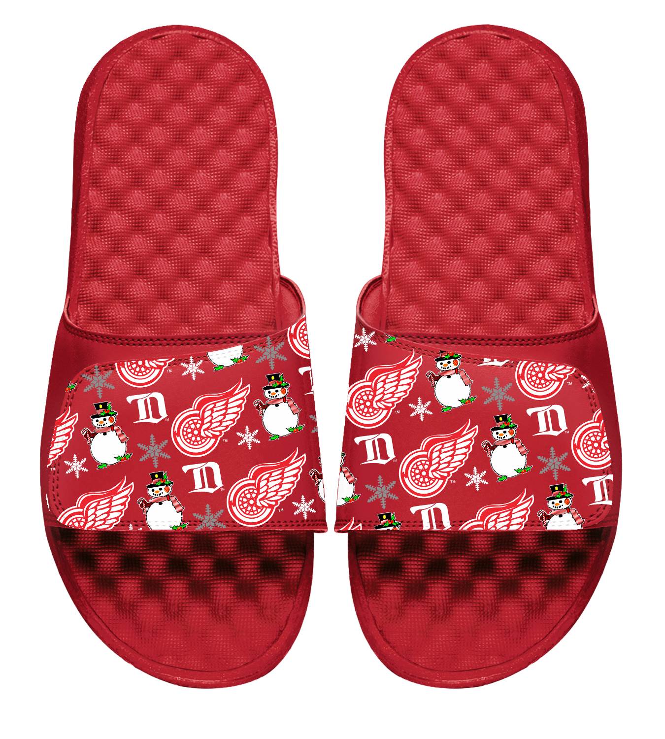 Red Wings Holiday Collage Slides