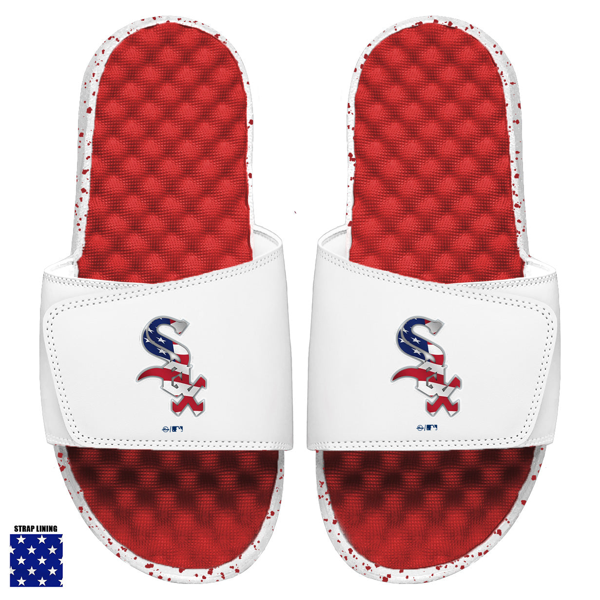 Chicago White Sox Red Americana Slides