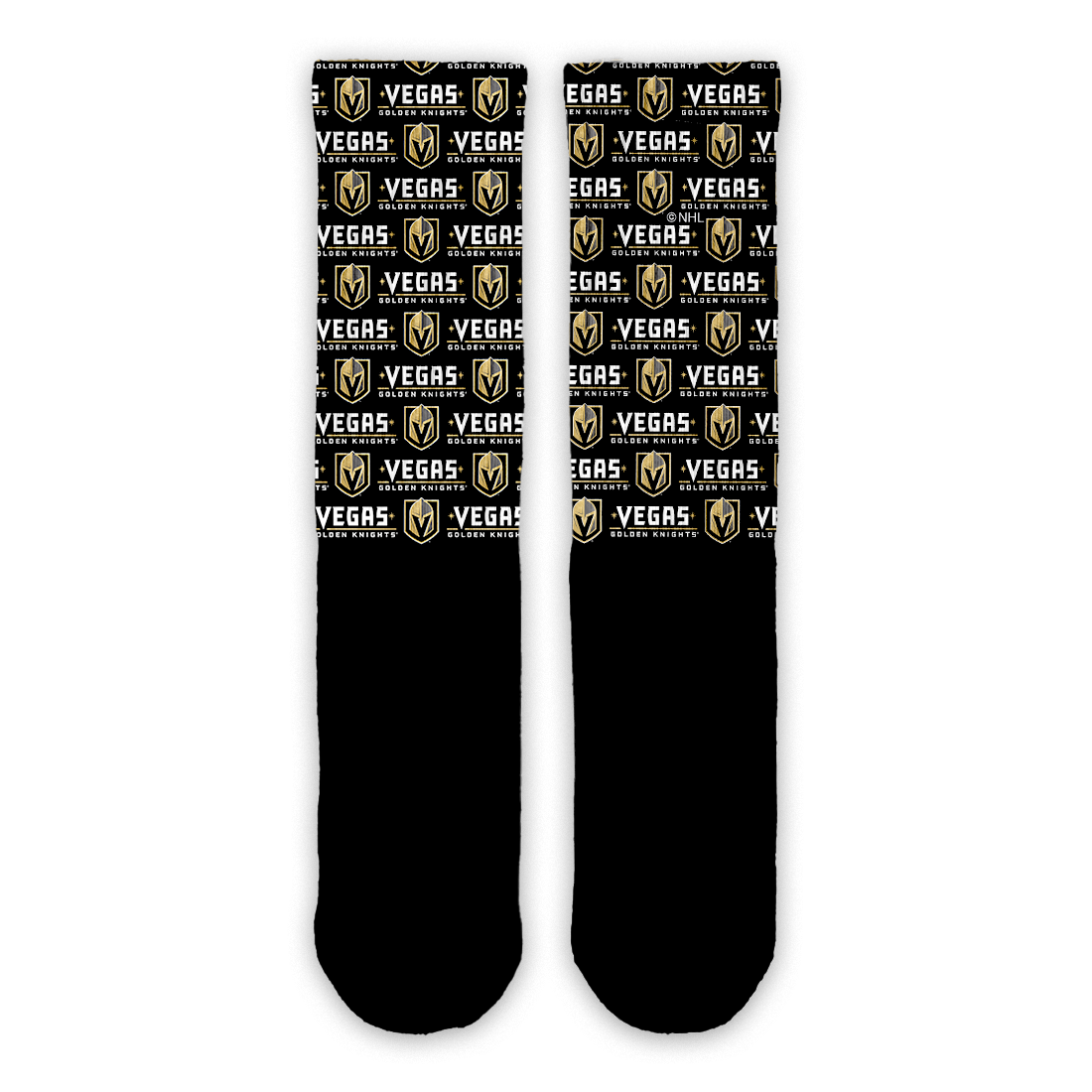 Golden Knights Primary Wordmark Pattern Lifestyle