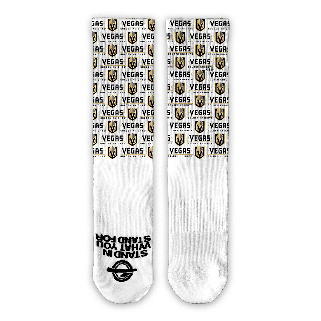 Golden Knights Primary Wordmark Pattern Lifestyle