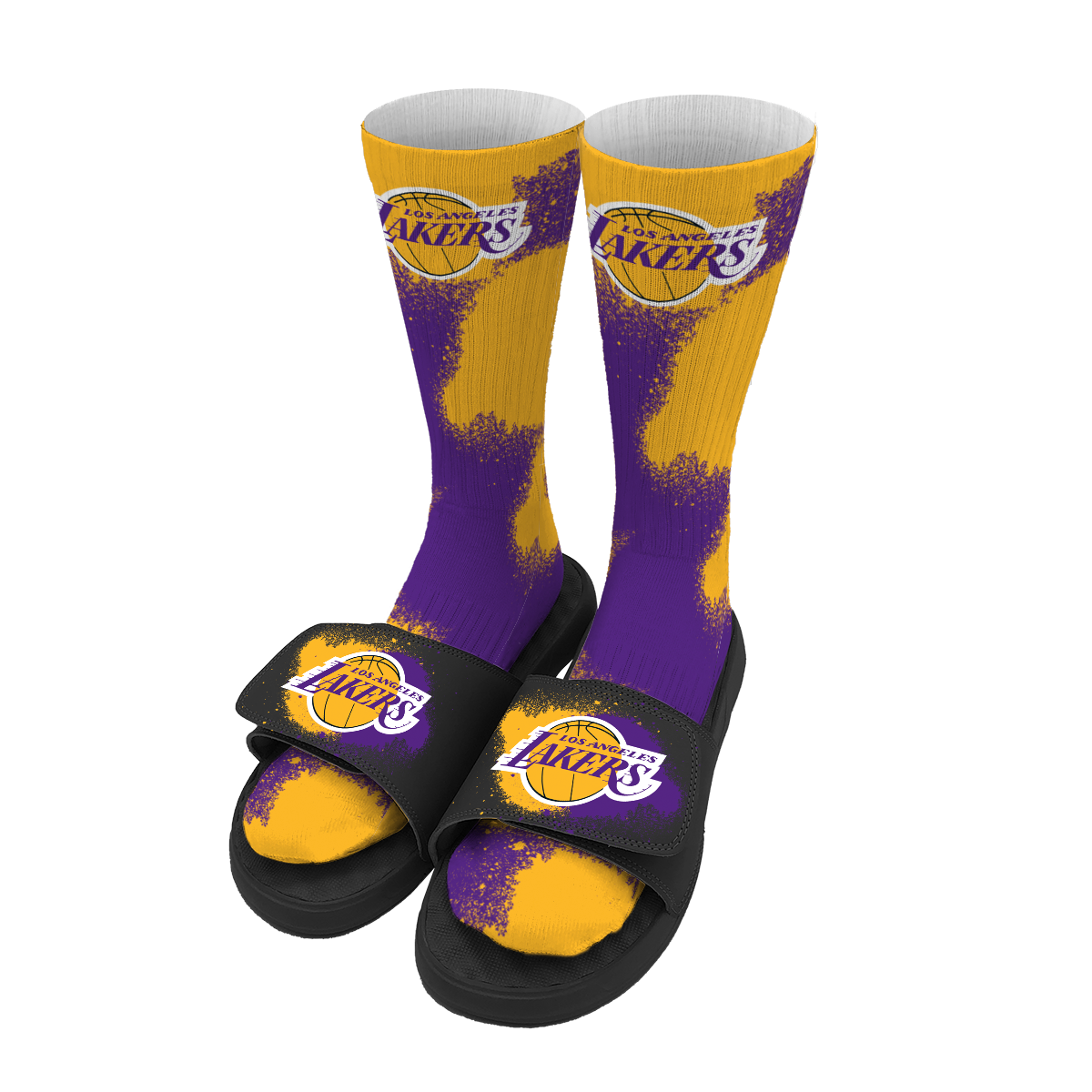 Lakers Spray Paint Bundle
