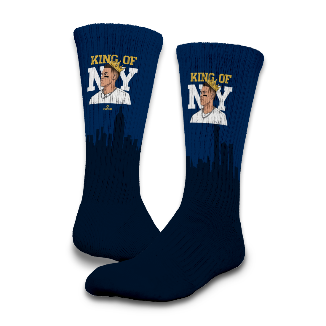 New York Yankees Aaron Judge King of NY Sock 2 Pack