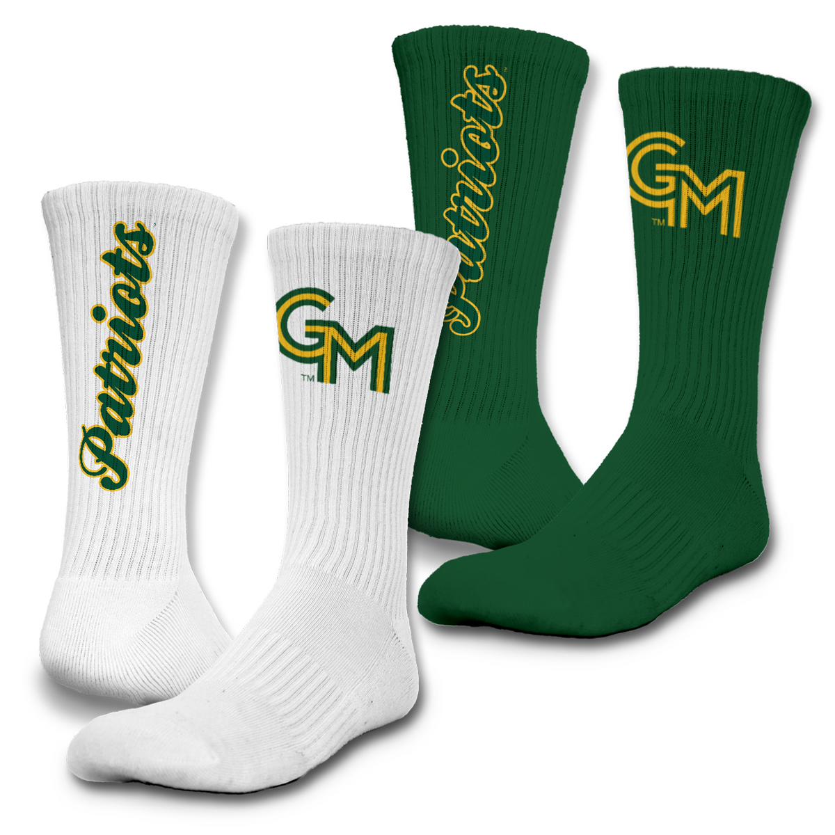 George Mason University Primary Lifestyle Socks