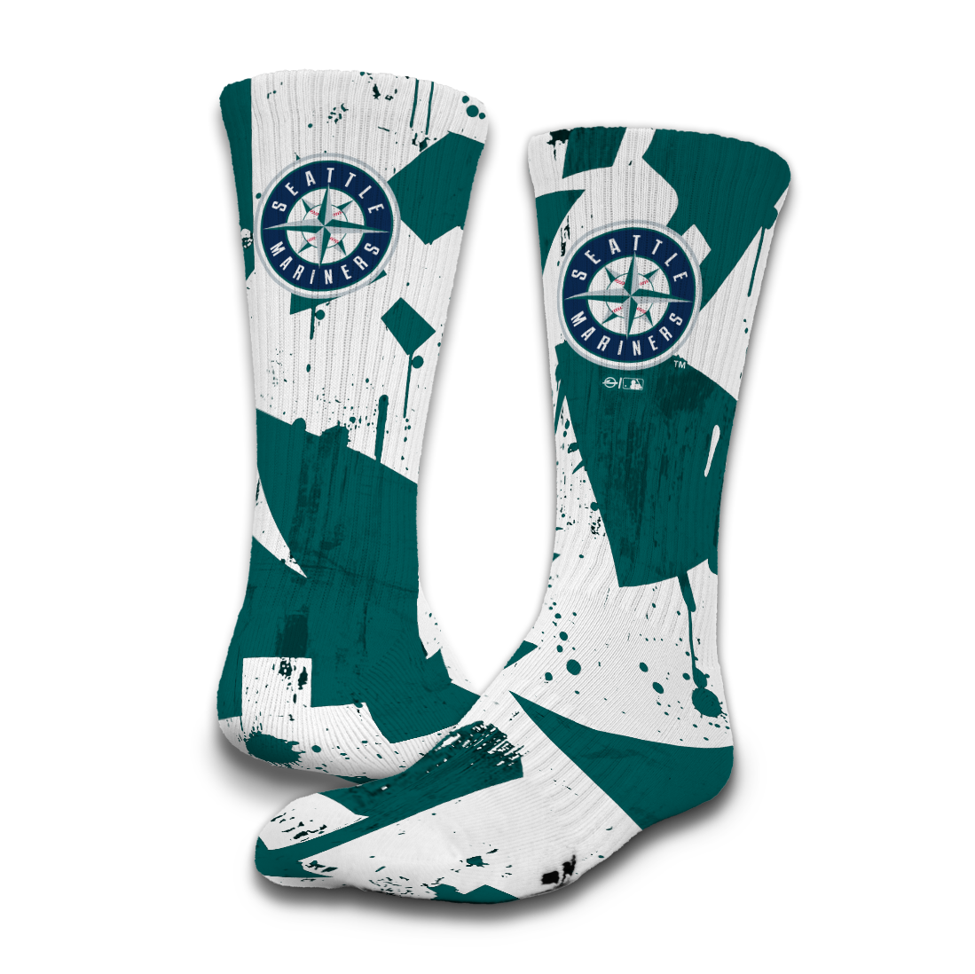 Seattle Mariners Primary 3 Pack Lifestyle Sock