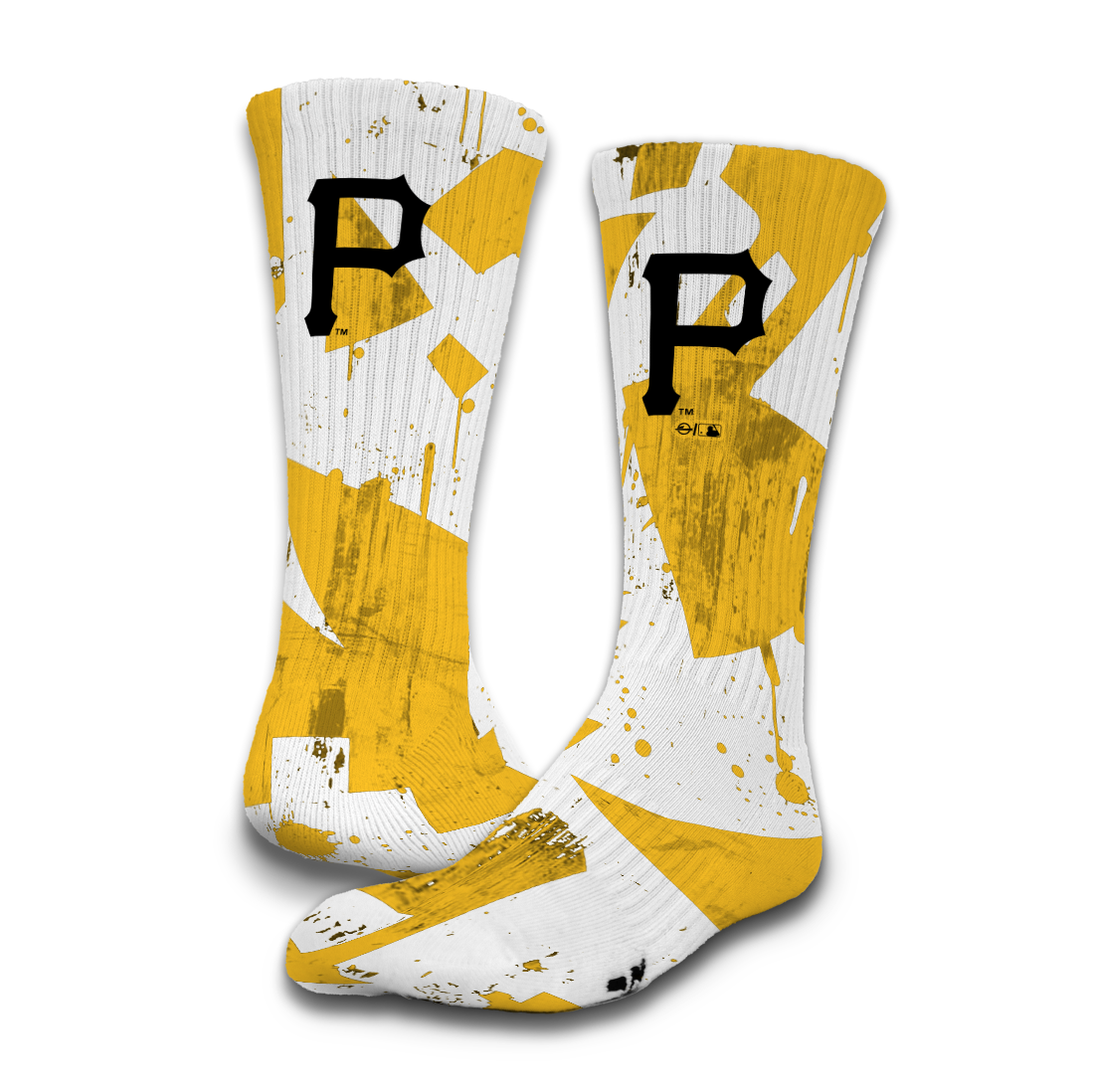Pittsburgh Pirates Grunge Socks