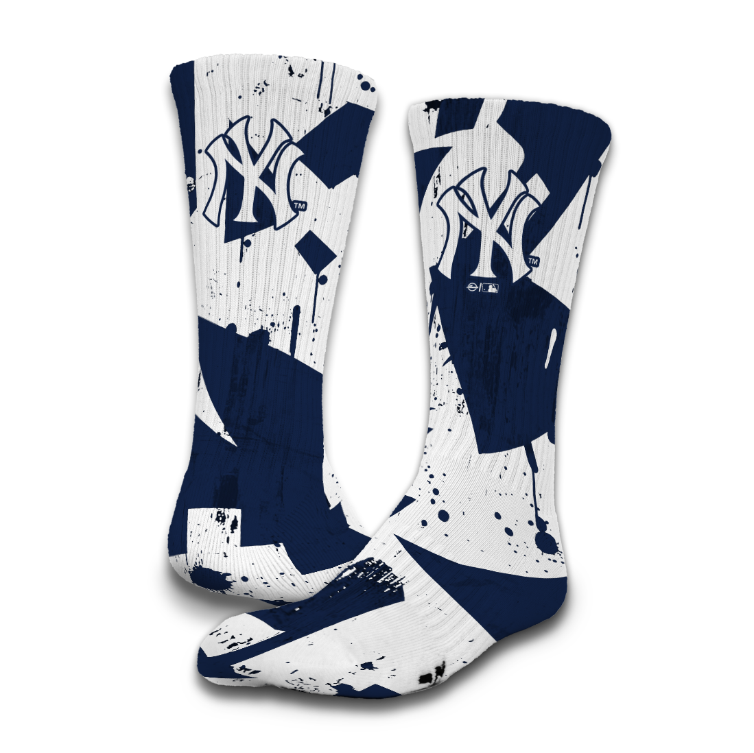 New York Yankees Grunge Socks