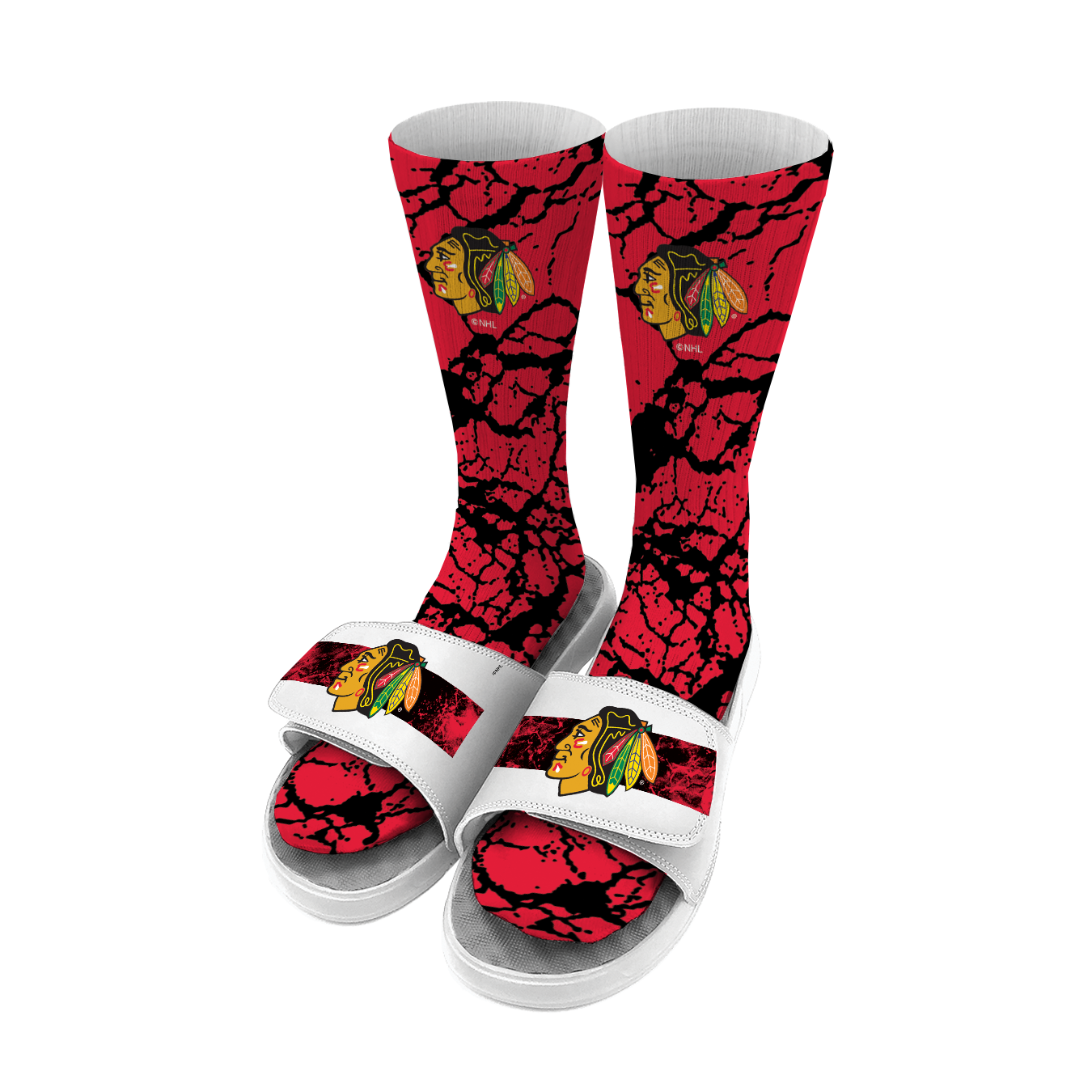 Chicago Blackhawks Distressed Sock Bundle
