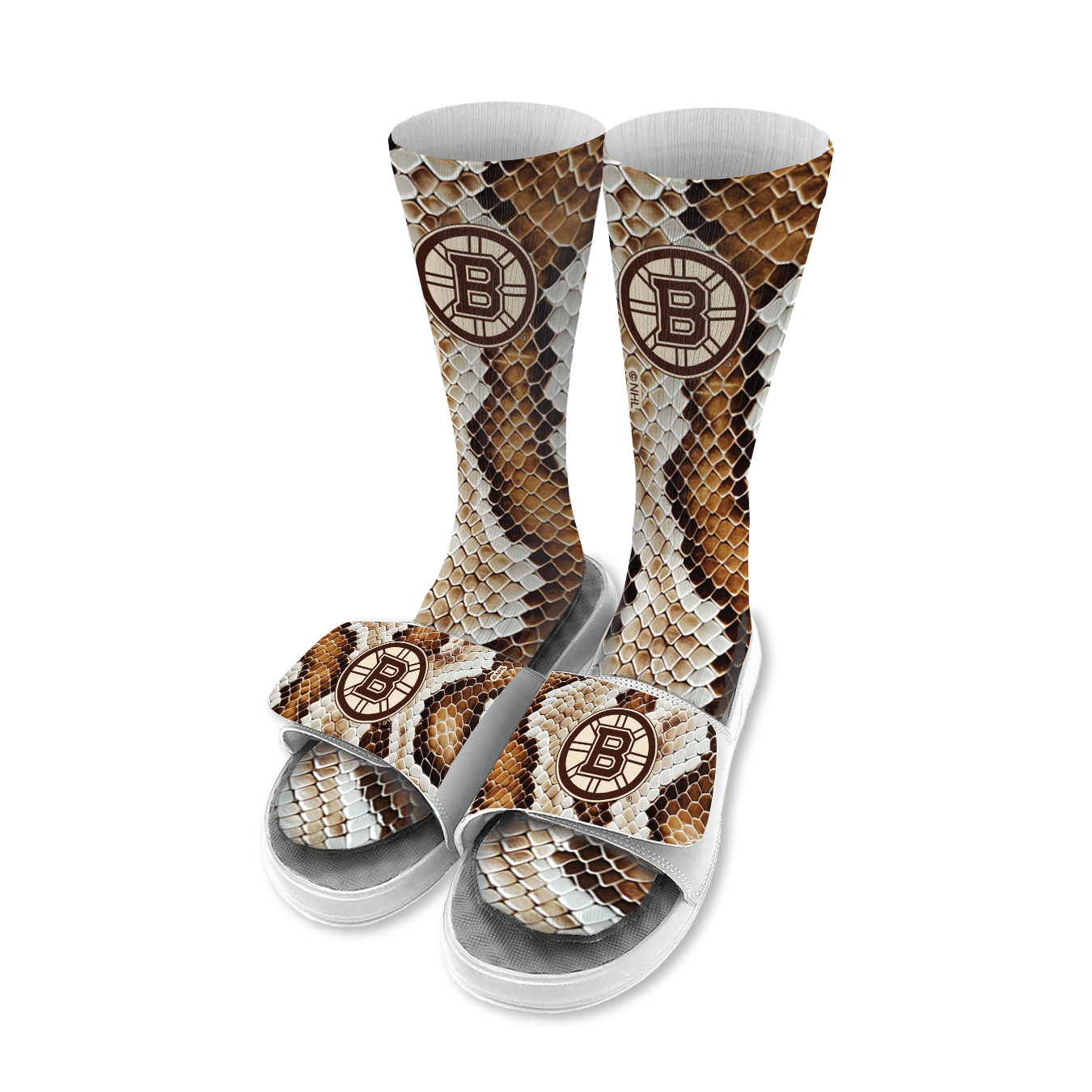 Bruins Year of the Snake Sock/Slide Bundle