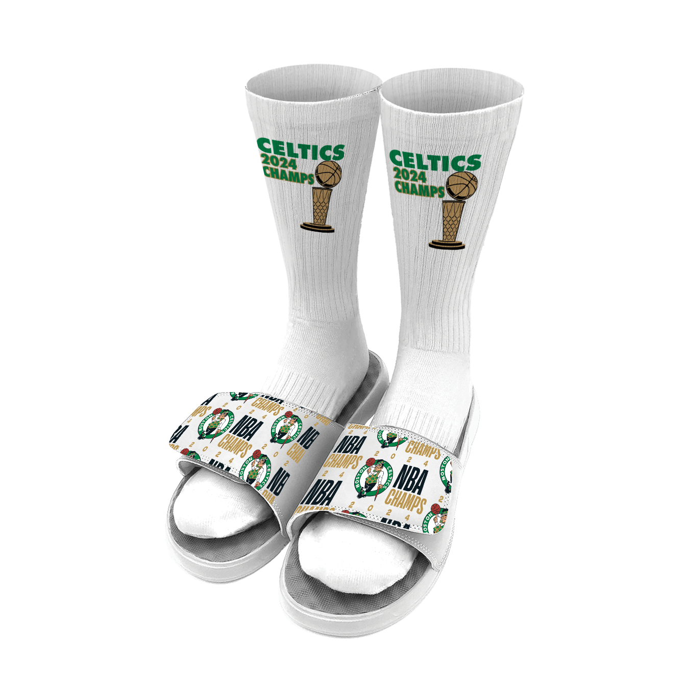 Boston Celtics 2024 NBA Finals Champions Sock Bundle