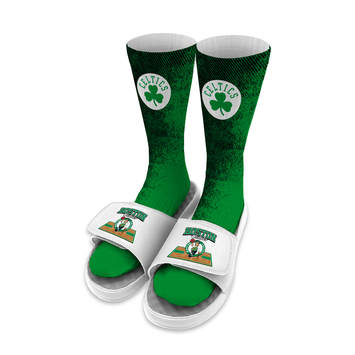 Boston Celtics Court Collage Bundle