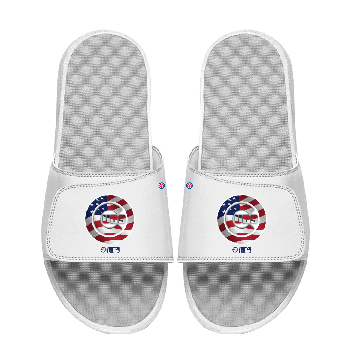 Chicago Cubs USA Americana Slide and Sock Bundle