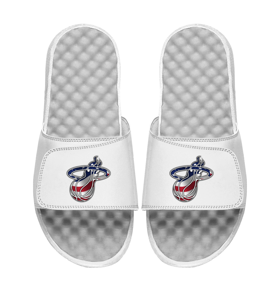 Miami Heat USA Americana Slide and Sock Bundle