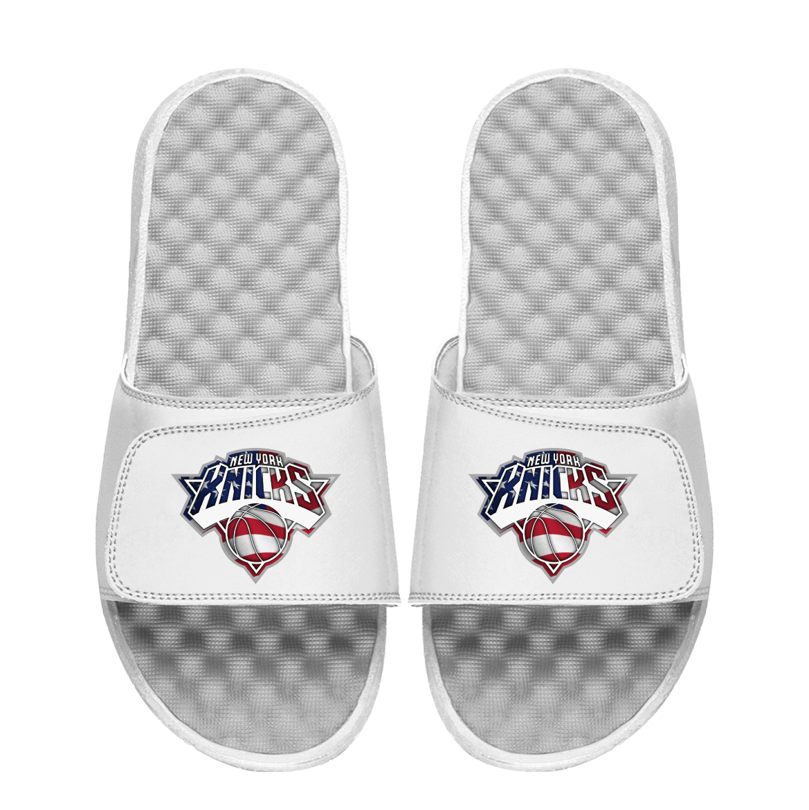 New York Knicks USA Americana Slide and Sock Bundle