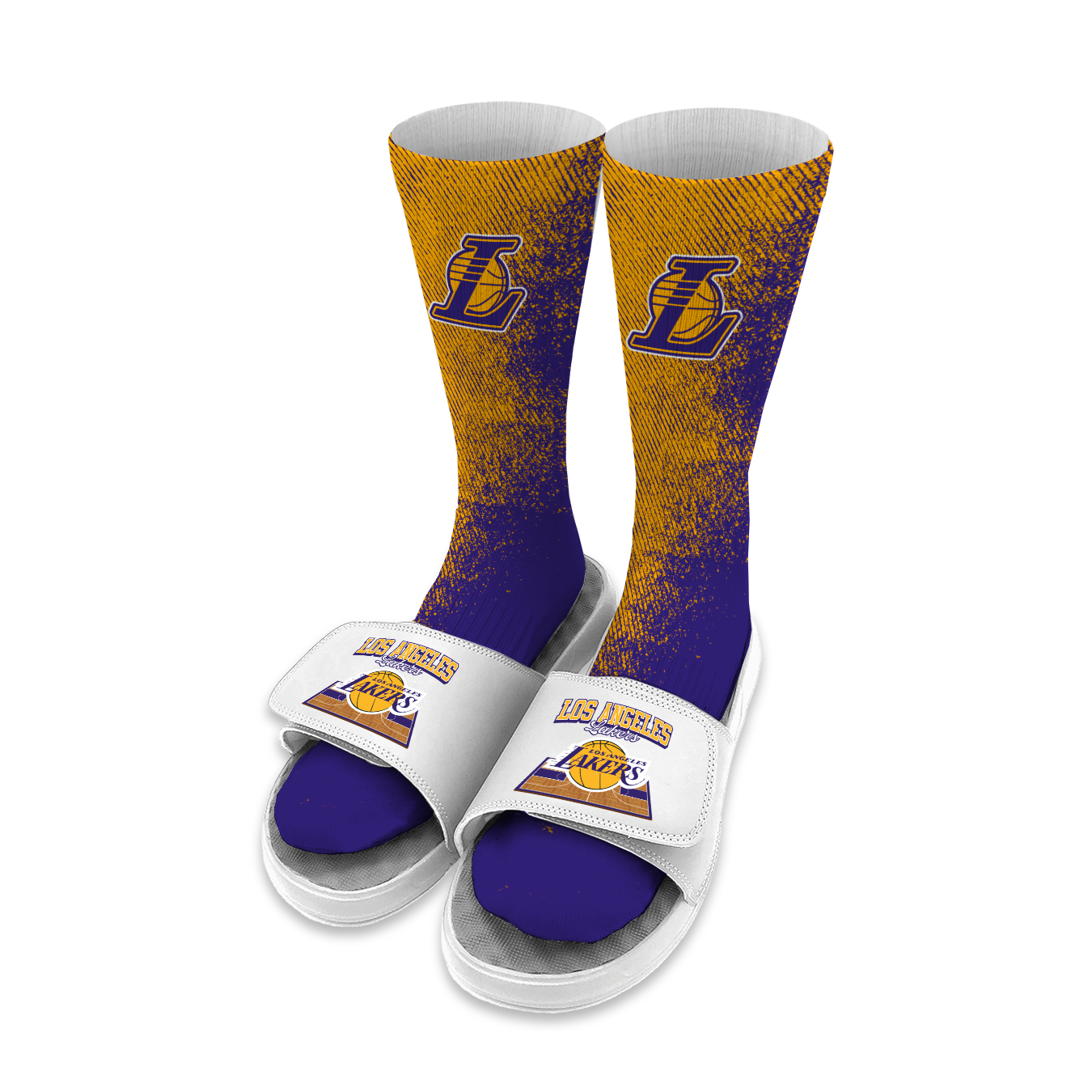 Los Angeles Lakers Court Collage Bundle