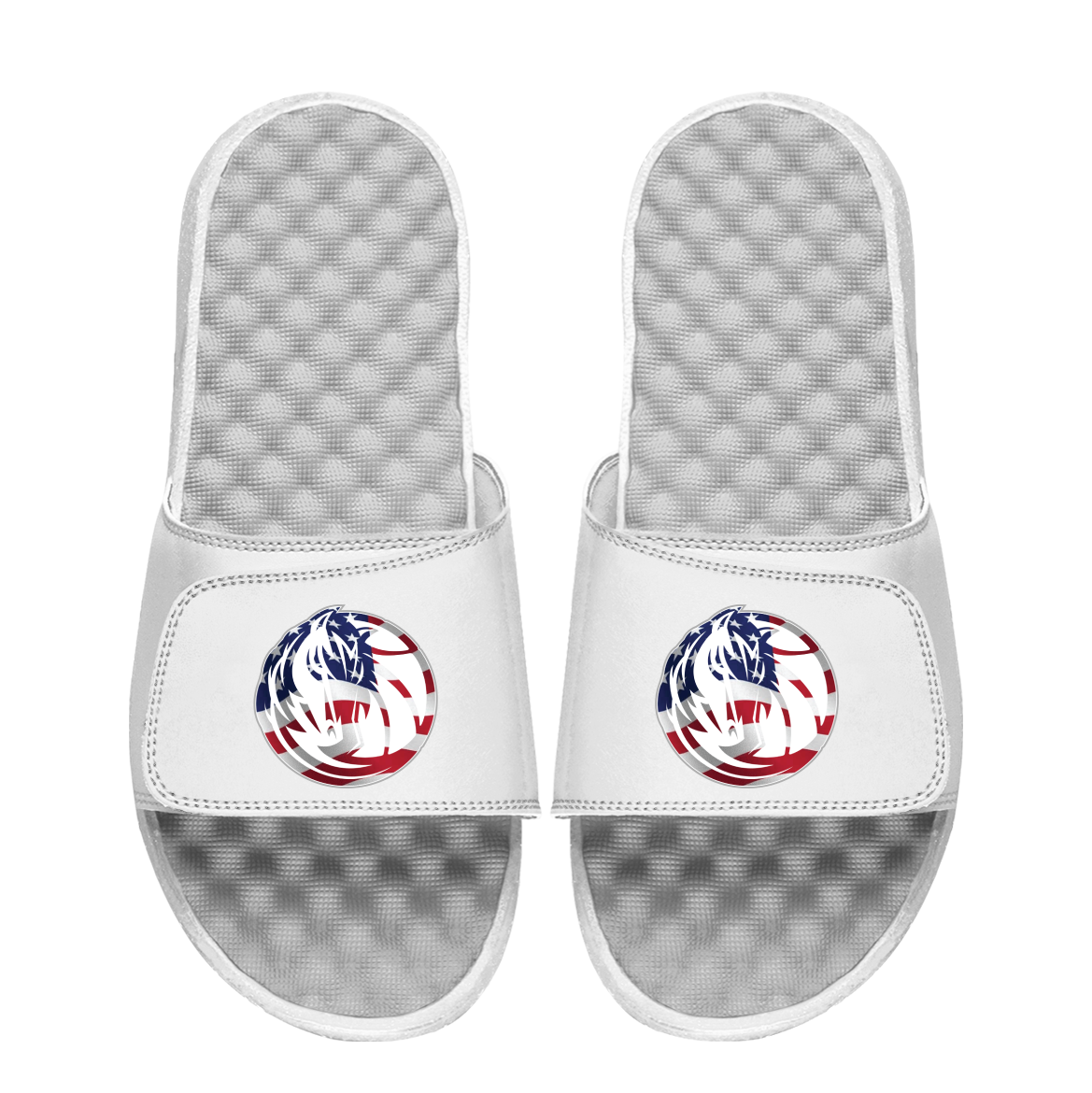 Dallas Mavericks USA Americana Slide and Sock Bundle