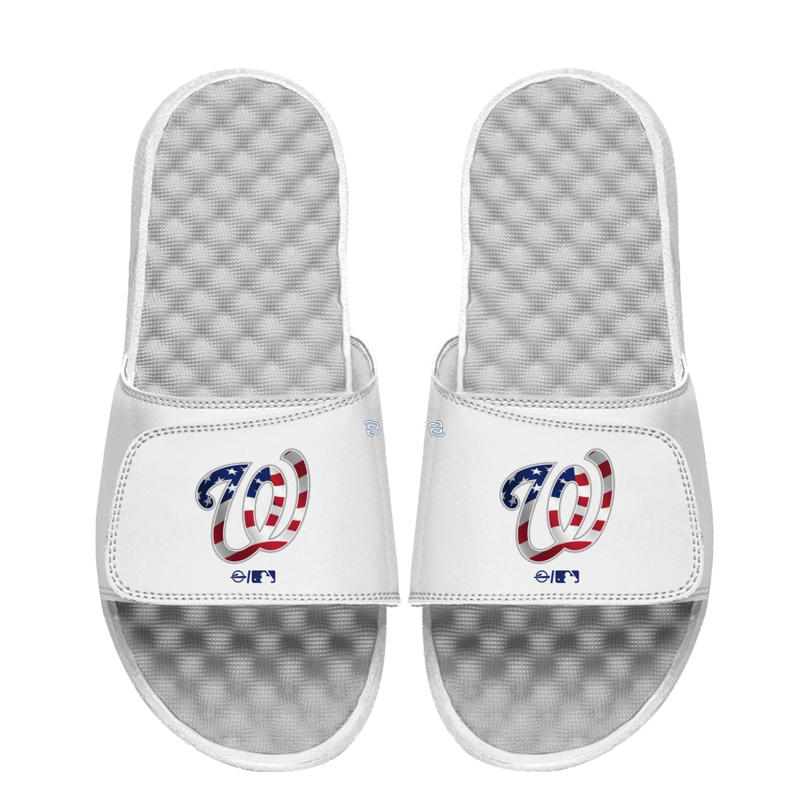 Washington Nationals USA Americana Slide and Sock Bundle