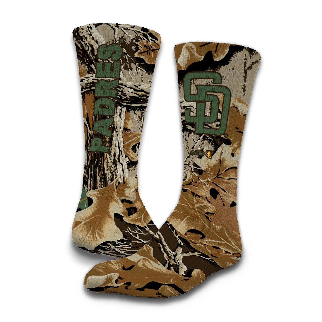 San Diego Padres RealTree Camo Sock/Slide Bundle