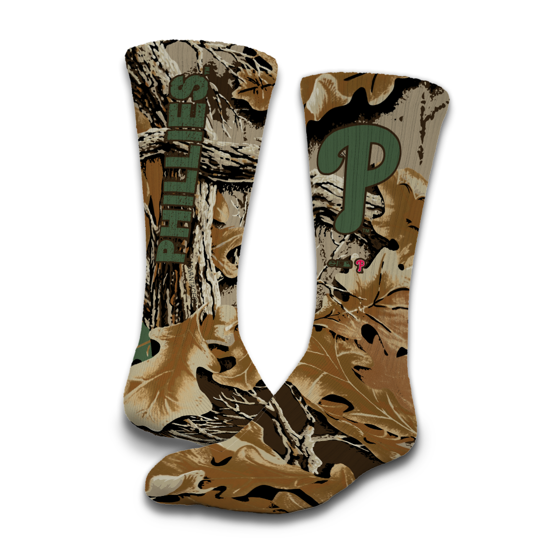 Philadelphia Phillies RealTree Camo Sock/Slide Bundle