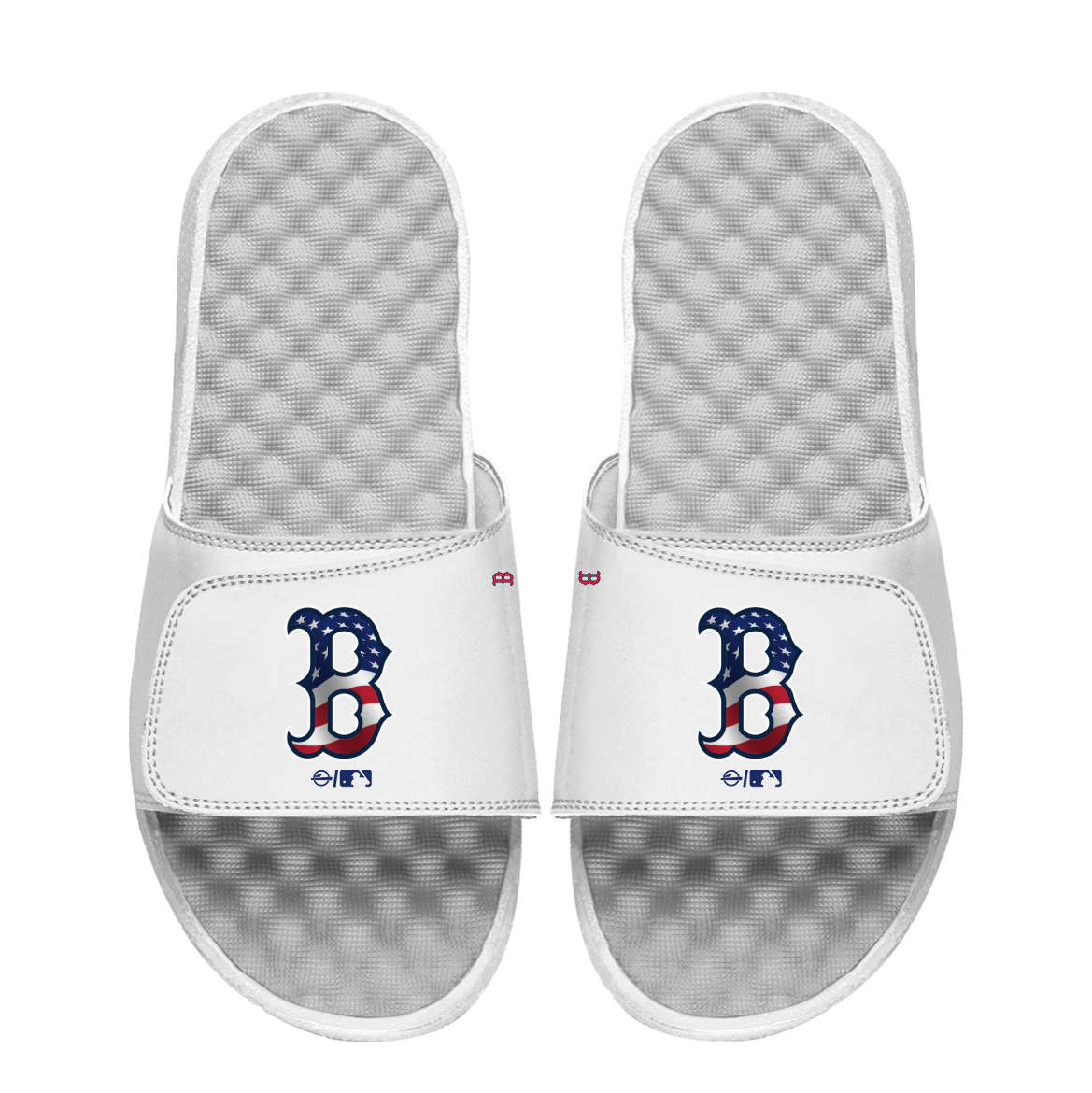 Boston Red Sox USA Americana Slide and Sock Bundle