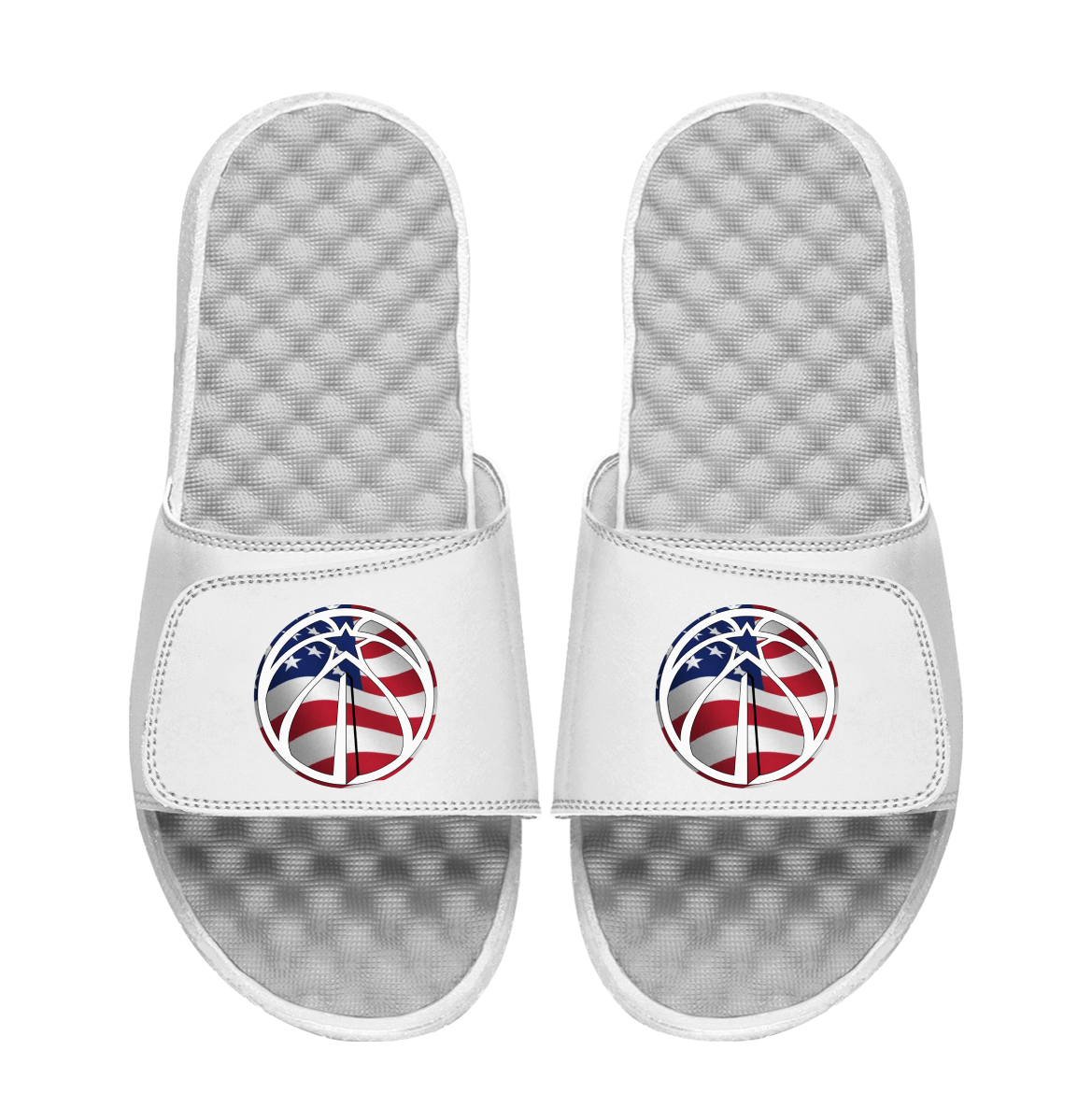 Washington Wizards USA Americana Slide and Sock Bundle