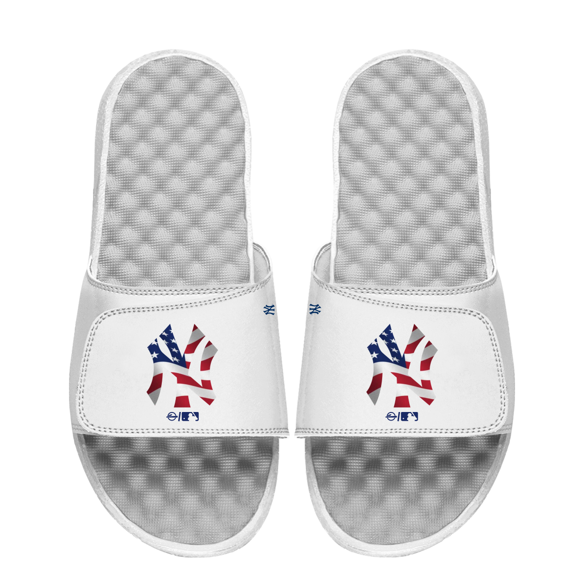 New York Yankees USA Americana Slide and Sock Bundle