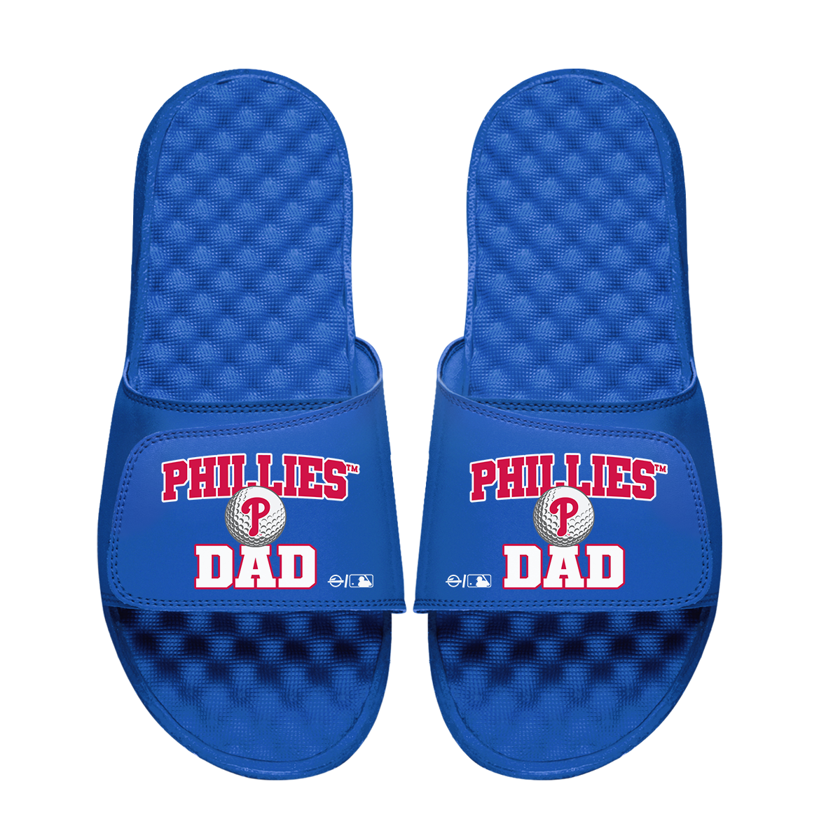 Philadelphia Phillies Golf Dad Father's Day Slide & Sock Bundle