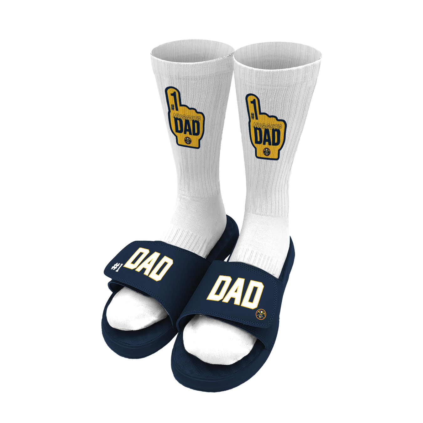 Denver Nuggets Dad Sock Bundle