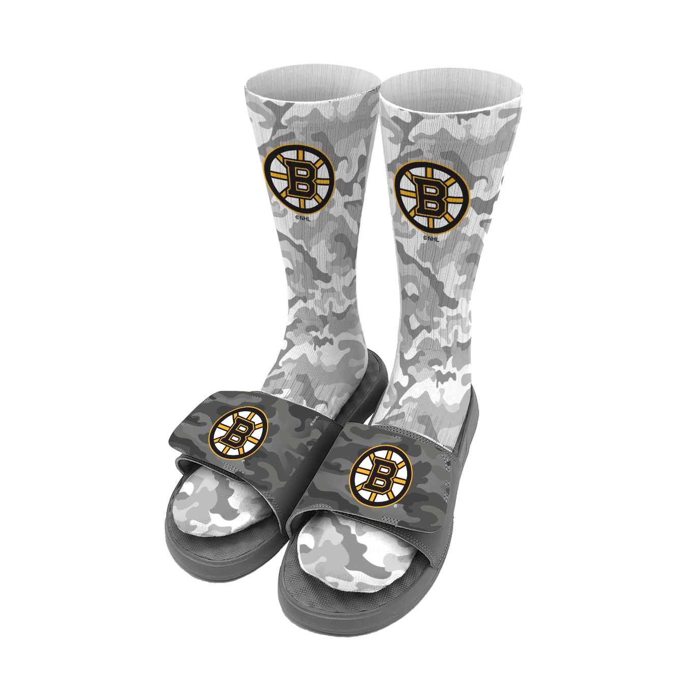 Boston Bruins Urban Camo Sock Bundle