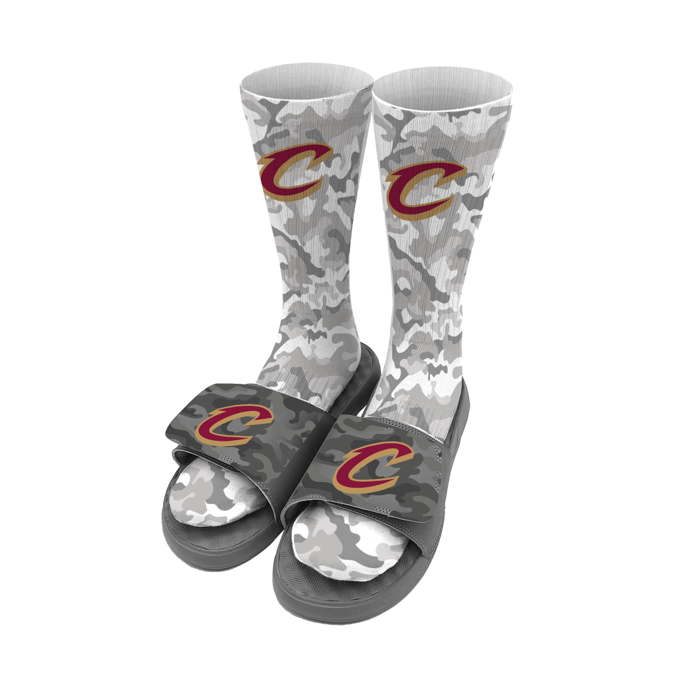 Cleveland Cavaliers Urban Camo Sock Bundle