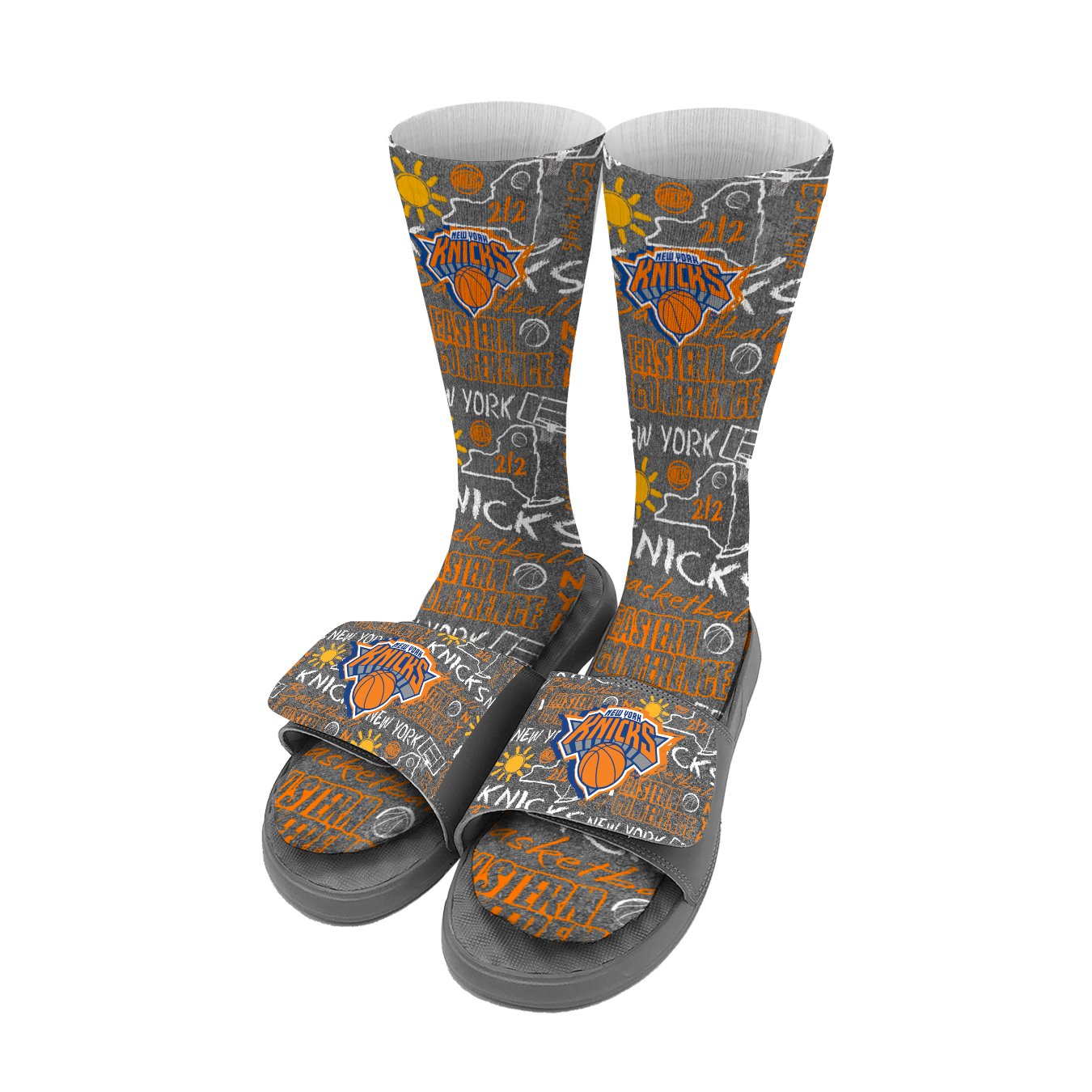 New York Knicks Sock/Slide Chalk Bundle