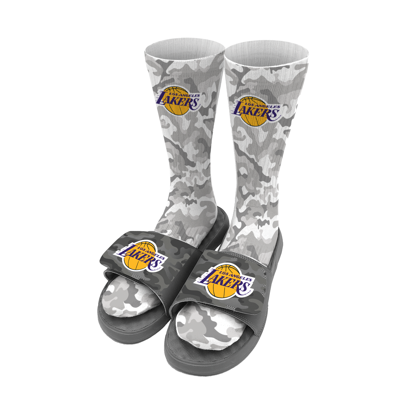 Los Angeles Lakers Urban Camo Sock Bundle