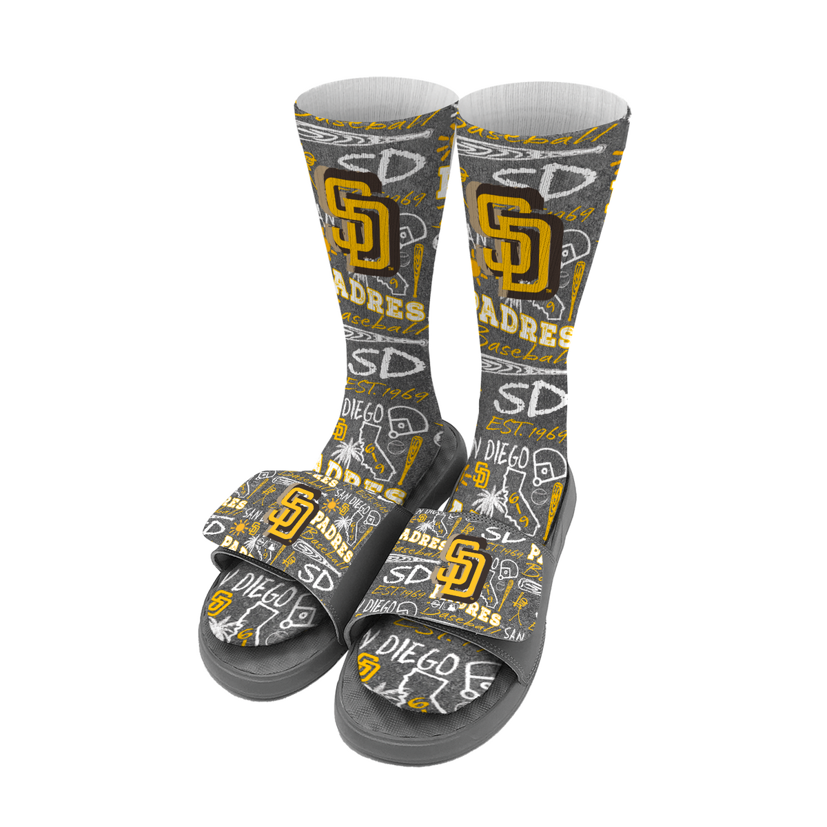 San Diego Padres Sock/Slide Chalk Bundle