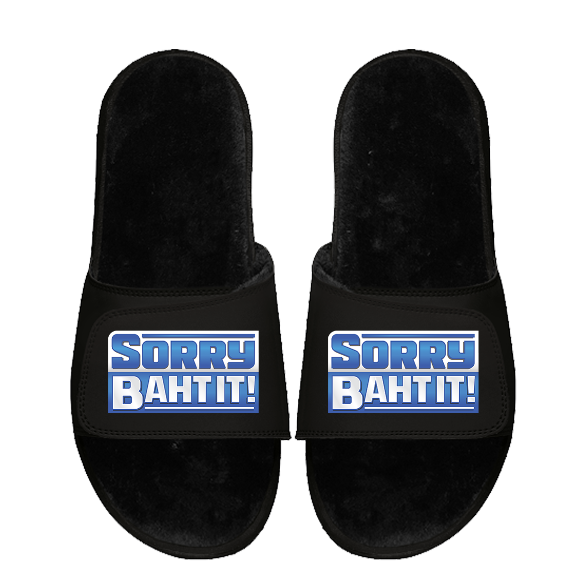 Pat McAfee Black Fur Slogan Slides