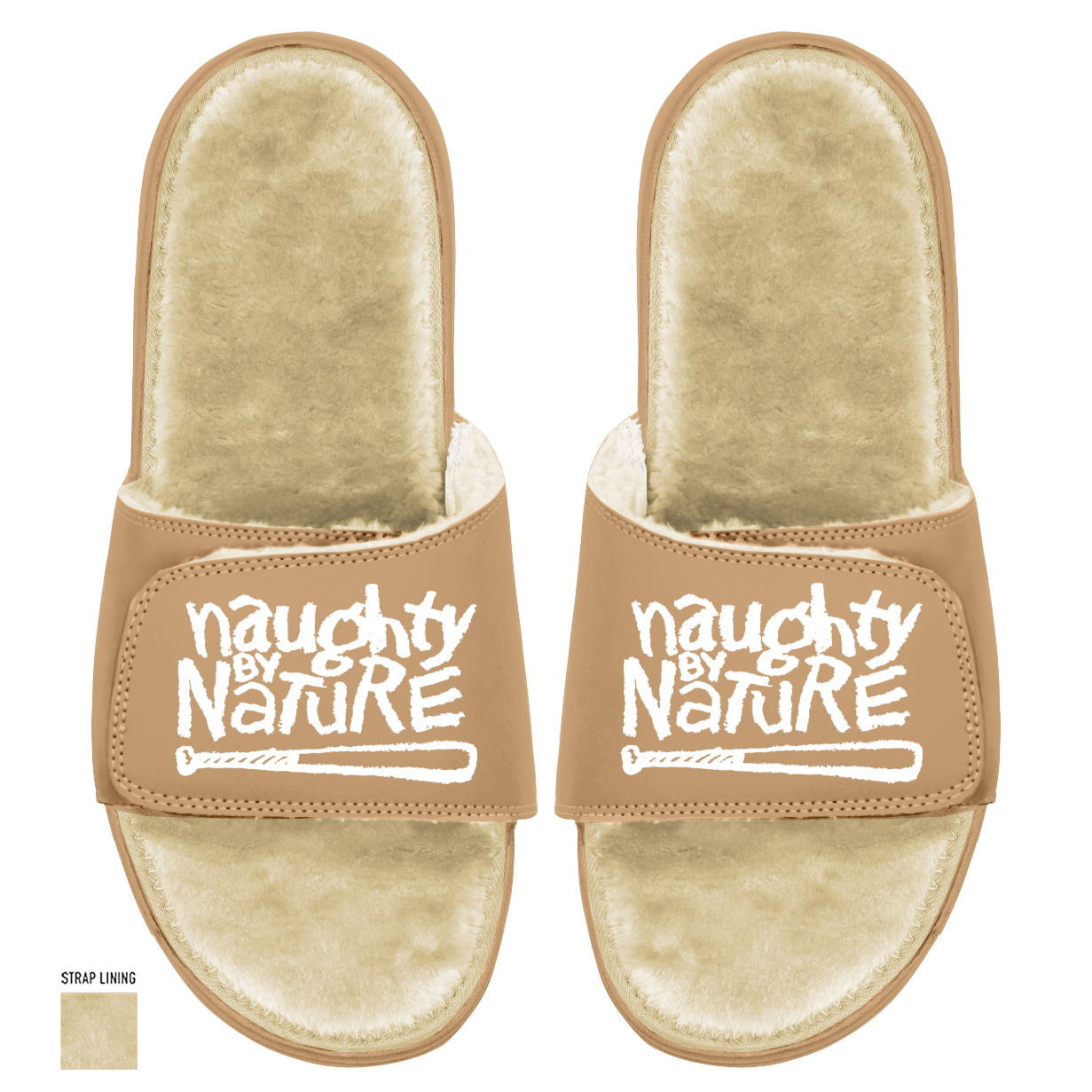 Naughty By Nature Primary Fur Slides