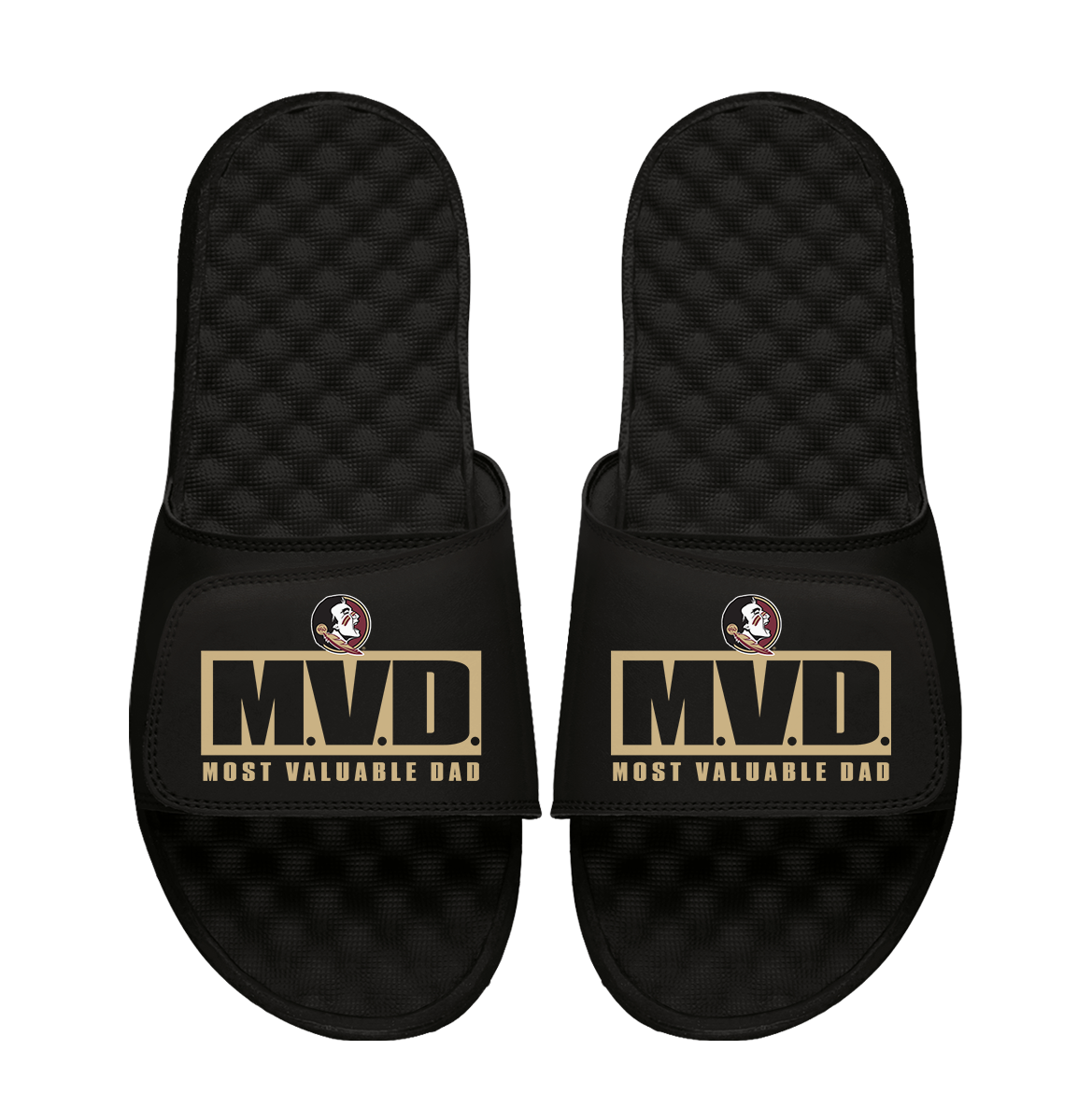 Florida State Seminoles Most Valuable Dad Father's Day Slide Sandals