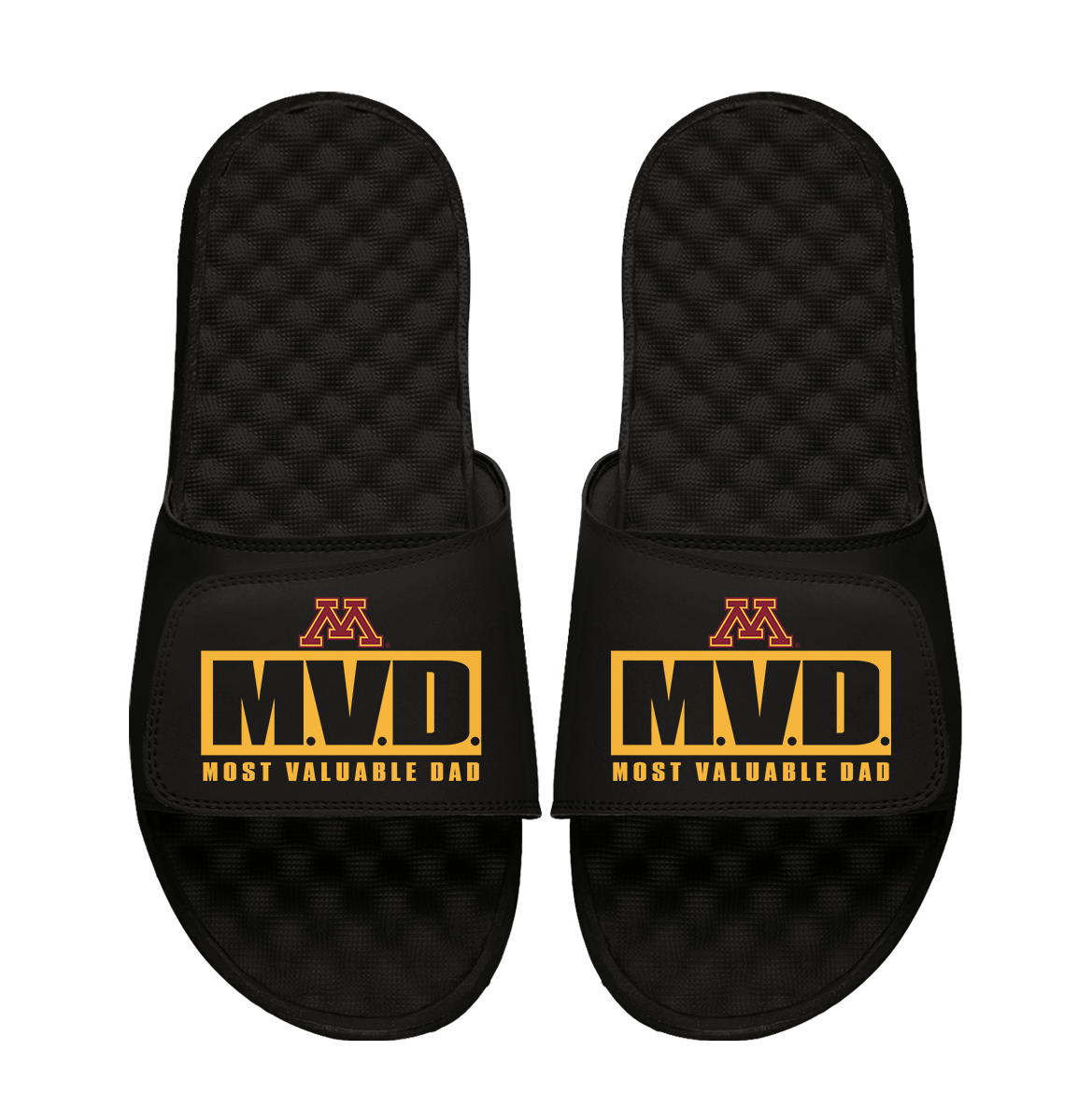 Minnesota Golden Gophers Most Valuable Dad Father's Day Slide Sandals