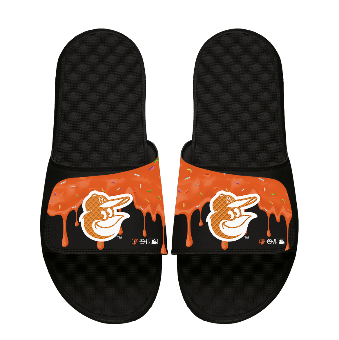 Baltimore Orioles Ice Cream Drip Slide Sandals