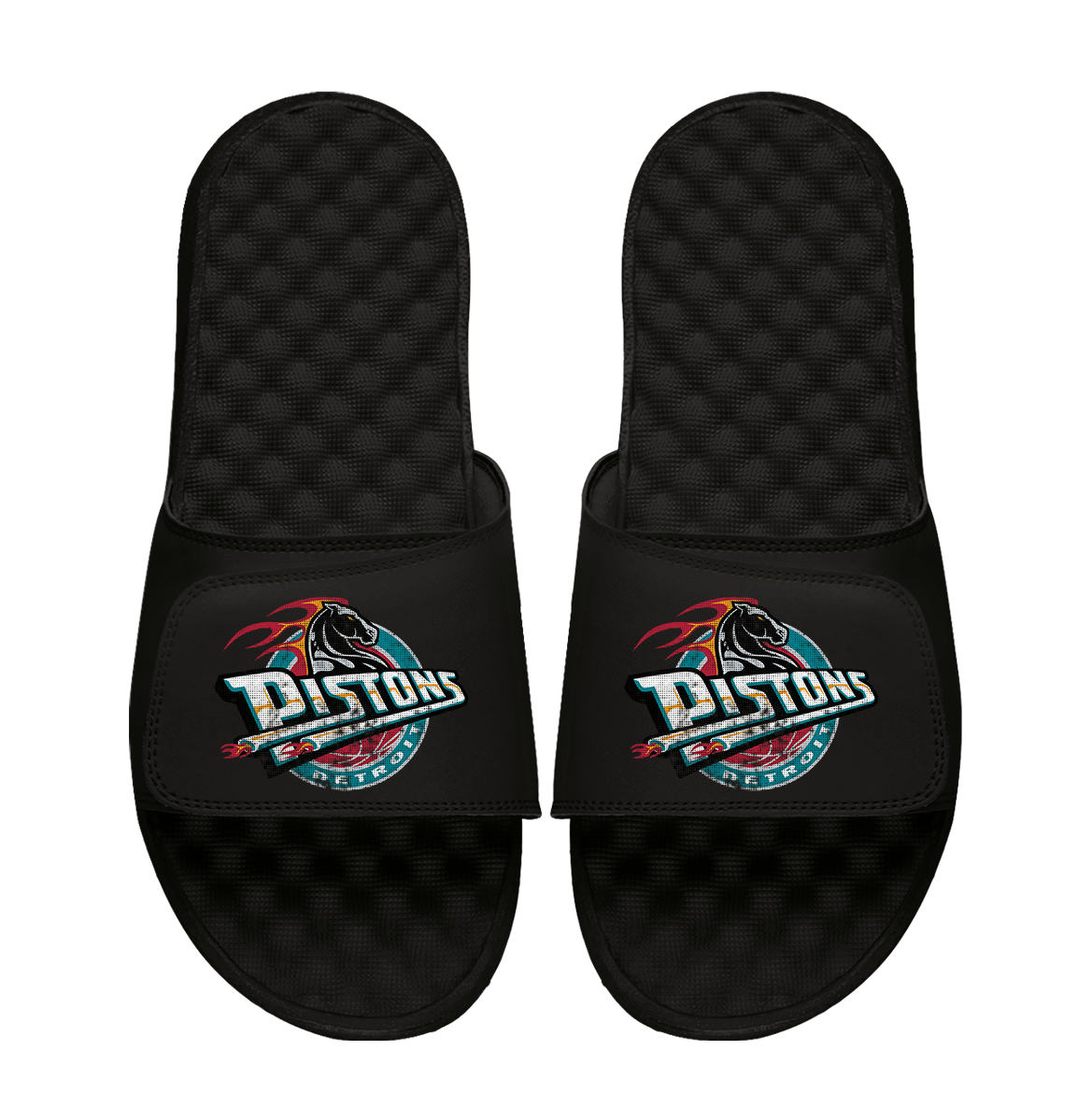 Detroit Pistons Hardwood Classics Distressed Logo