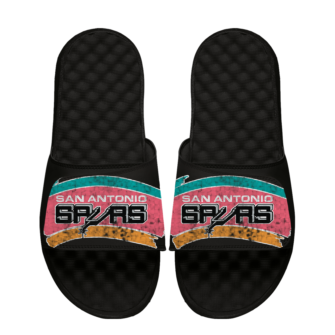 San Antonio Spurs Hardwood Classics Distressed Logo