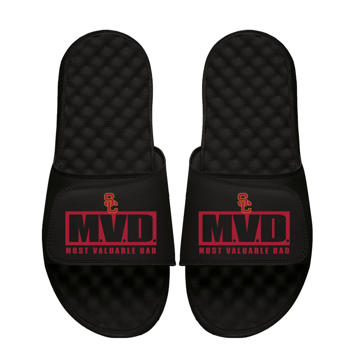 USC Trojans Most Valuable Dad Father's Day Slide Sandals