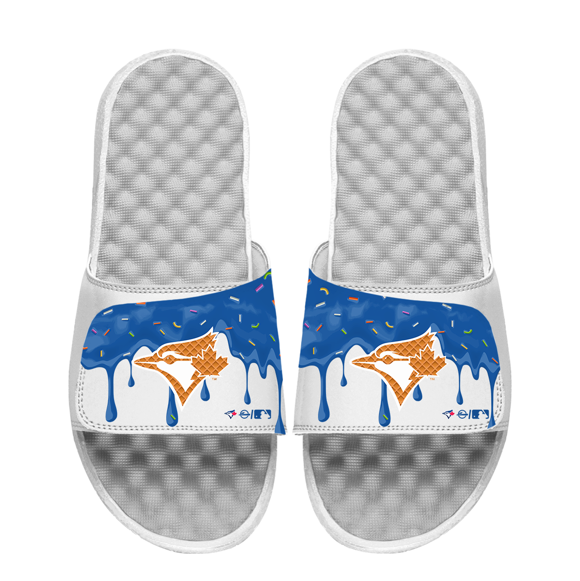 Toronto Blue Jays Ice Cream Drip Slide Sandals